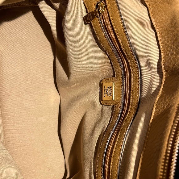 MCM Cognac Monogram Logo Bag - Picture 7 of 16